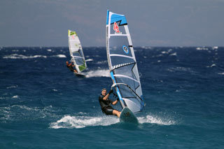 Windsurfbilder Samos 