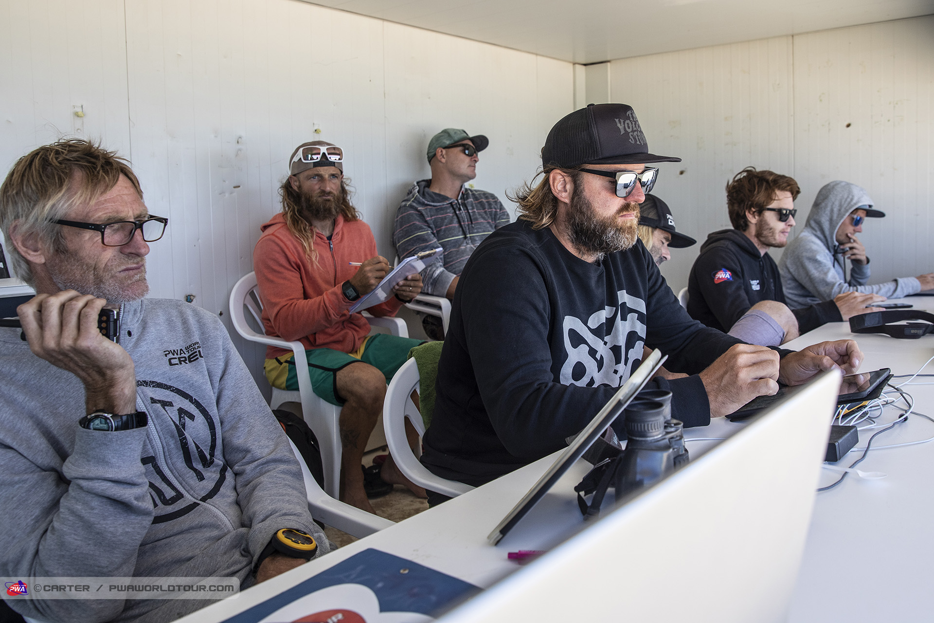 Judges at work